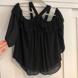 Cute black blouse